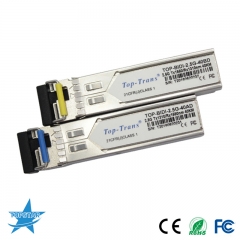 2.5g معدل متعدد من bidi sfp